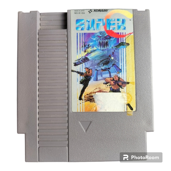 Super C Nintendo NES Authentic Cart Only Contra 2 Tested - Picture 1 of 3
